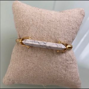Stella & Dot Gold Rebel Stone Bracelet (NWOT)